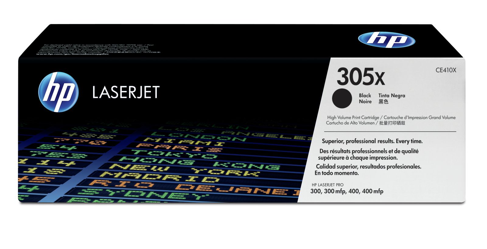 HP 305X High Capacity Black Toner Cartridge - (CE410X)