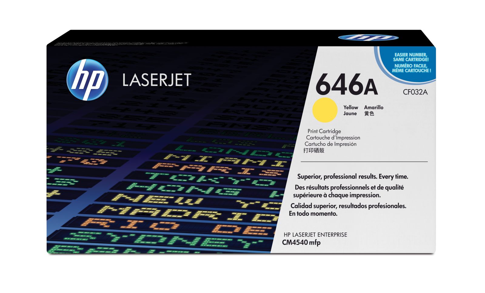 HP 646A Yellow Toner Cartridge - (CF032A)