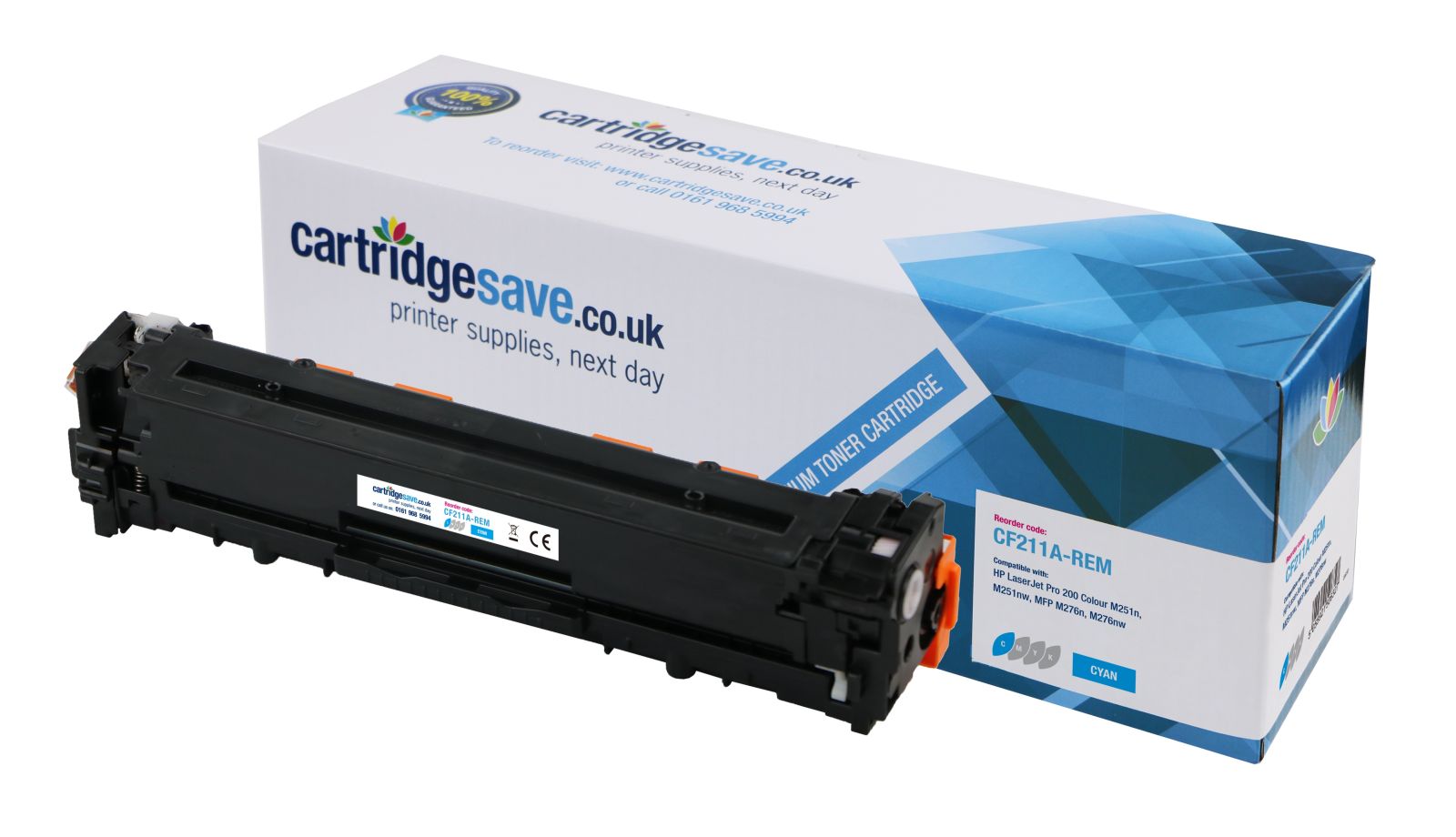 Compatible HP 131A Cyan Toner Cartridge - (CF211A)