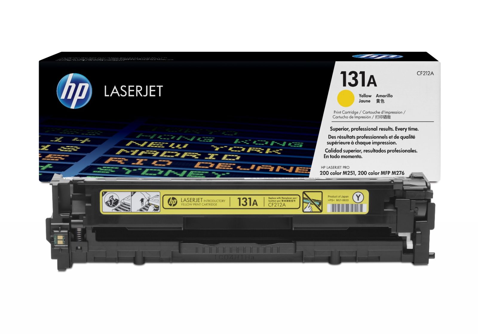 HP 131A Yellow Toner Cartridge - (CF212A)