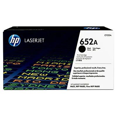 HP 652A Black Toner Cartridge - (CF320A)