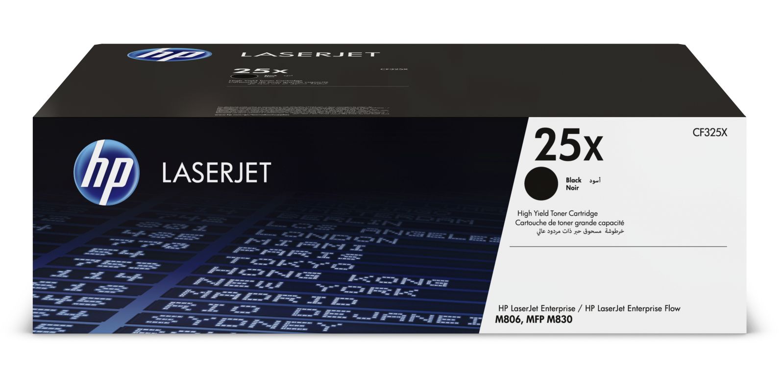 HP 25X Black Toner Cartridge - (CF325X)