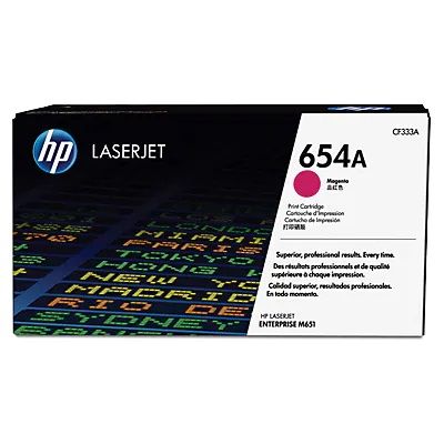 HP 654A Magenta Toner Cartridge - (CF333A)