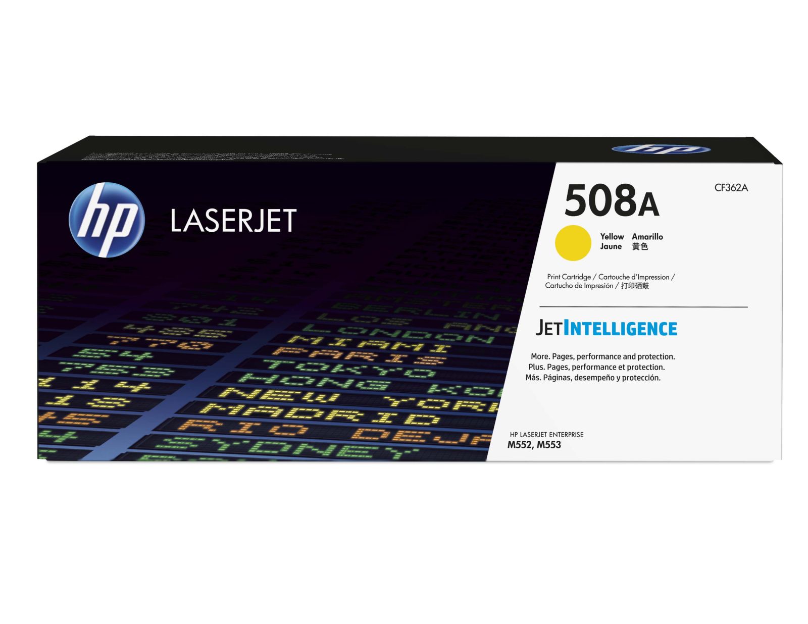 HP 508A Yellow Toner Cartridge - (CF362A)