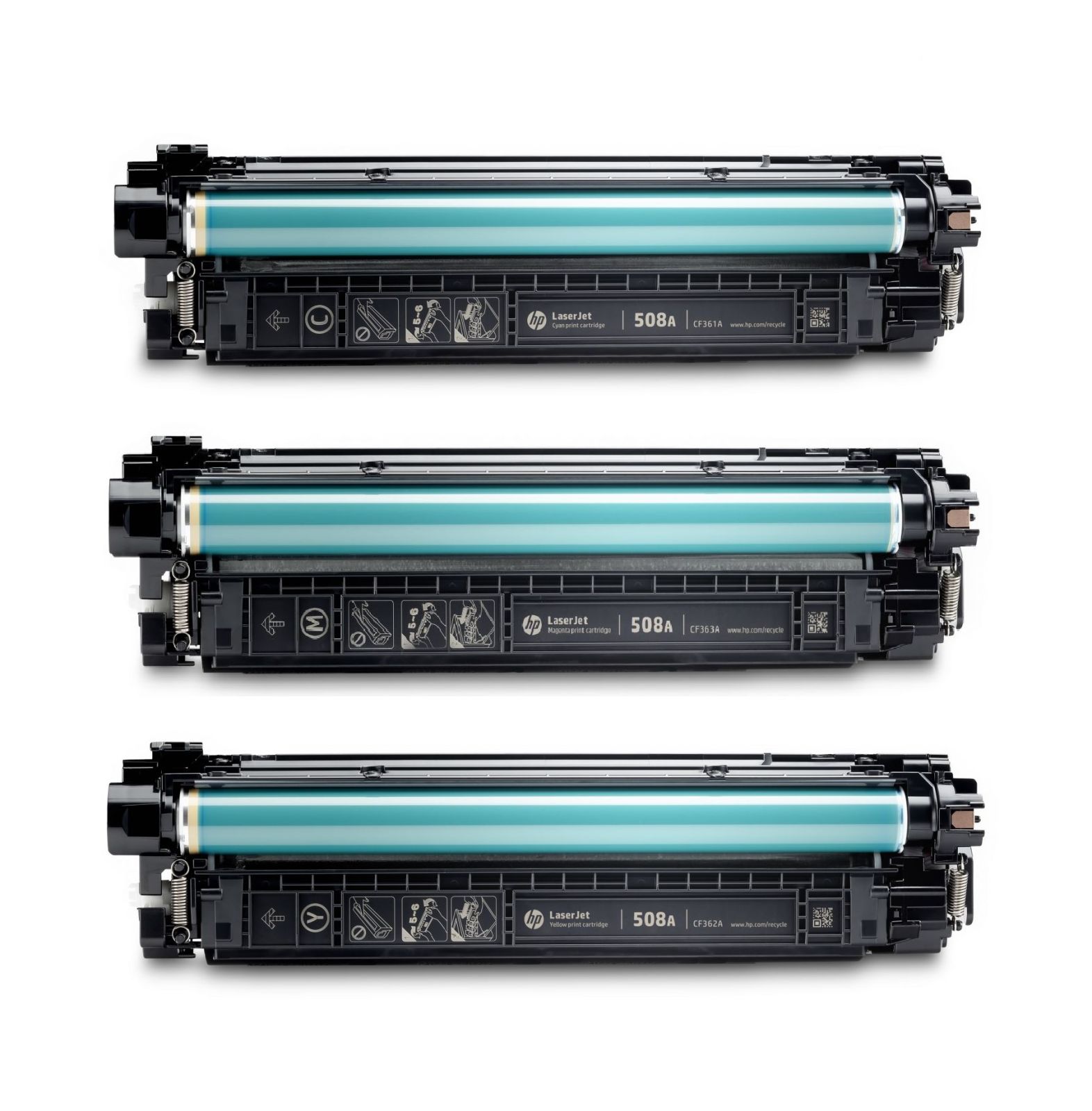 HP 508A 3 Colour Toner Cartridge Multipack