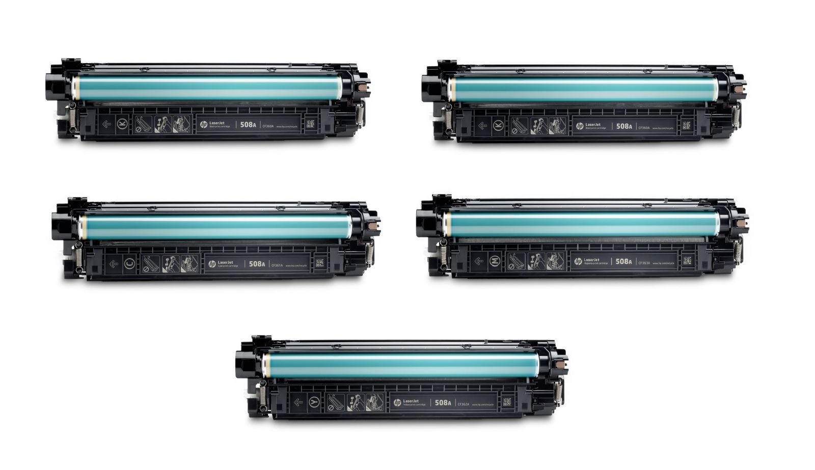 HP 508A 5 Colour Toner Cartridge Multipack