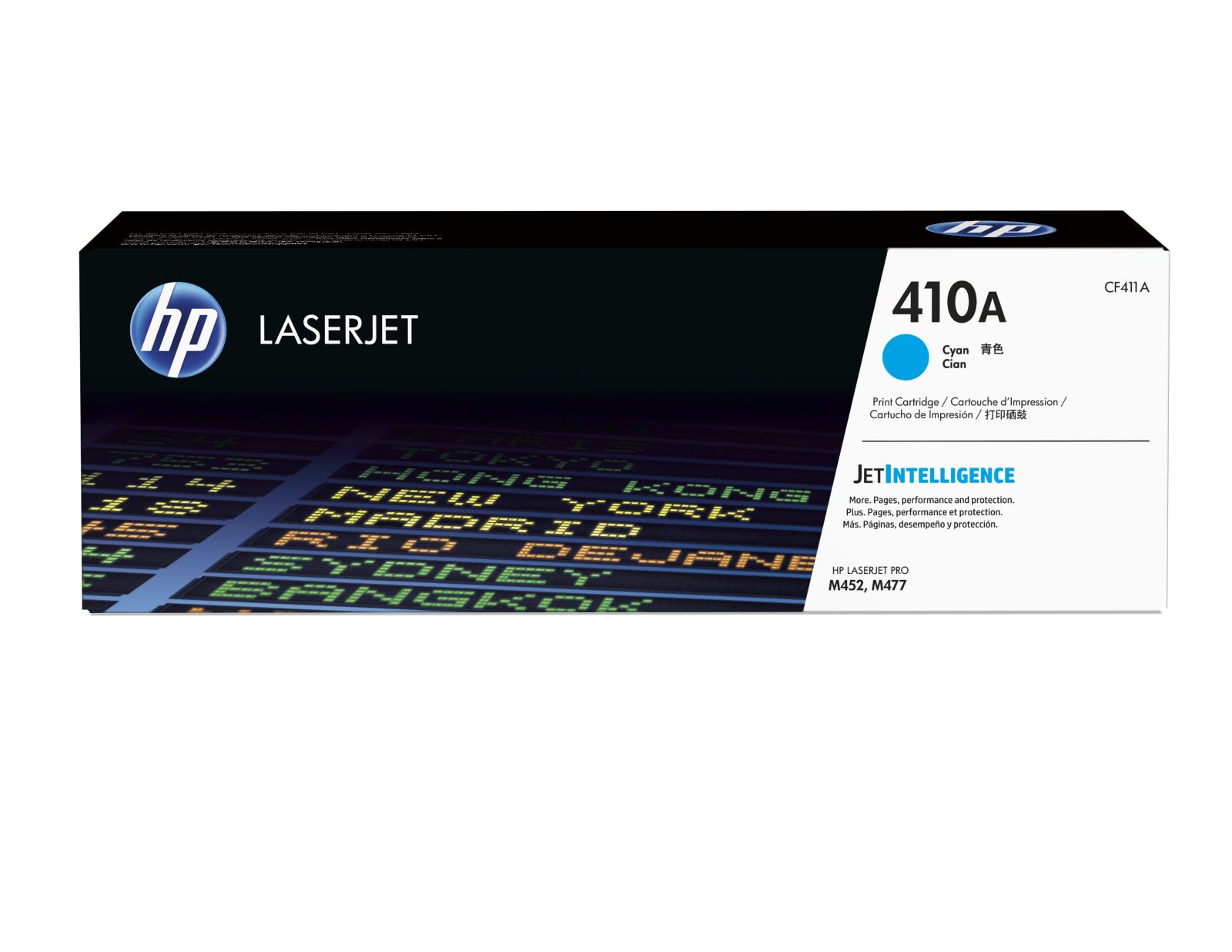 HP 410A Cyan Toner Cartridge - (CF411A)