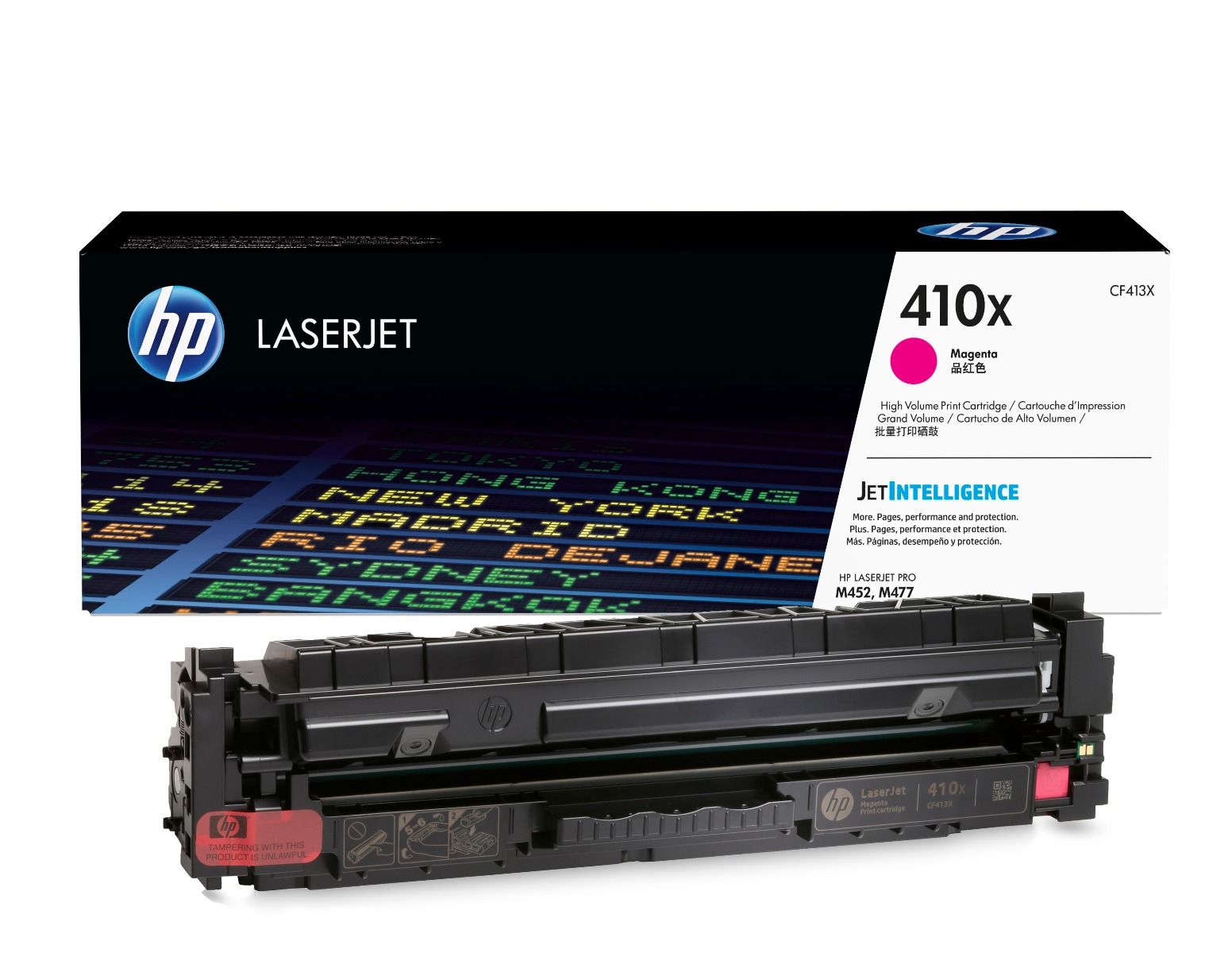 HP 410X High Capacity Magenta Toner Cartridge - (CF413X)