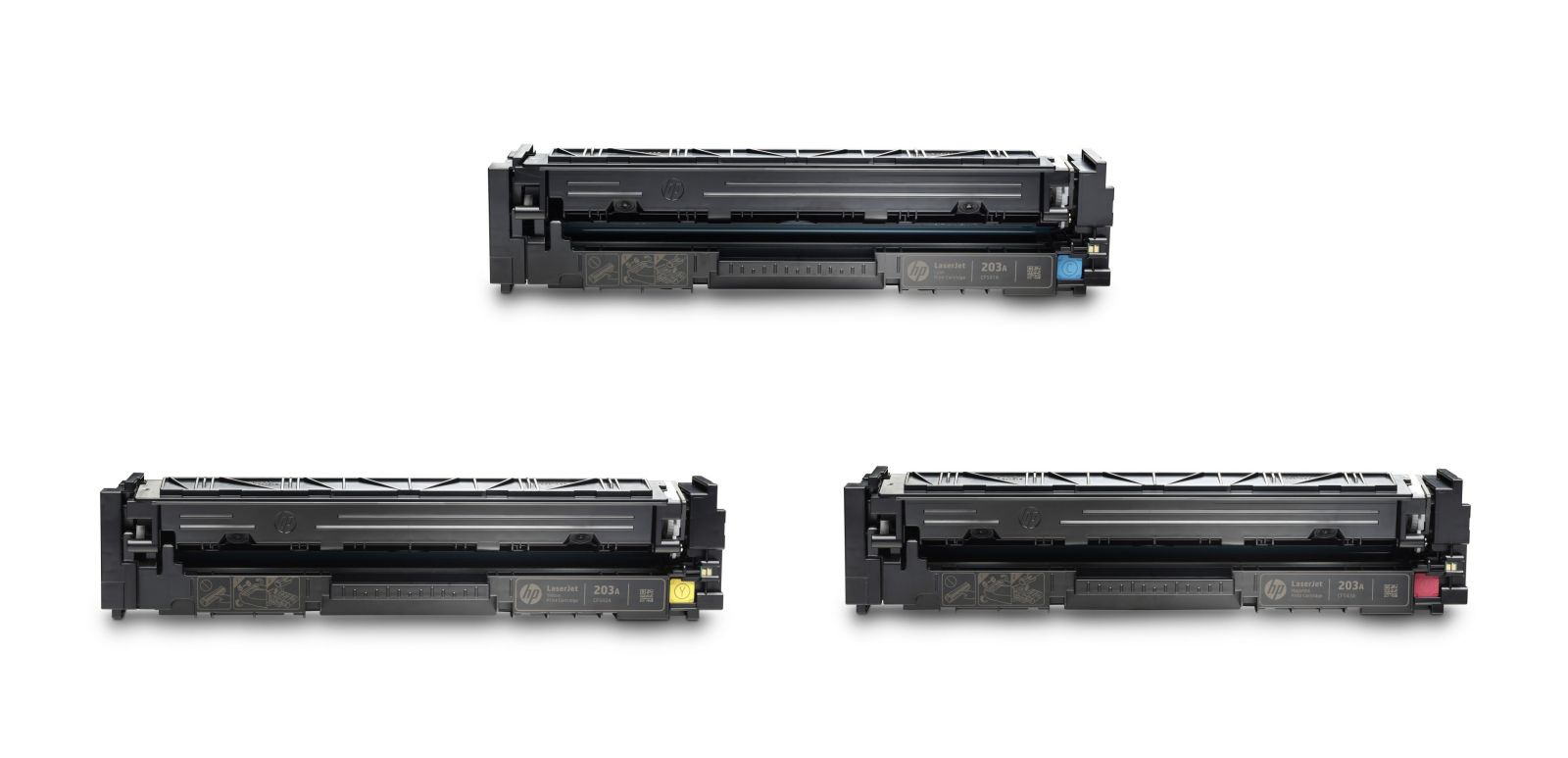 HP 203A 3 Colour Toner Cartridge Multipack