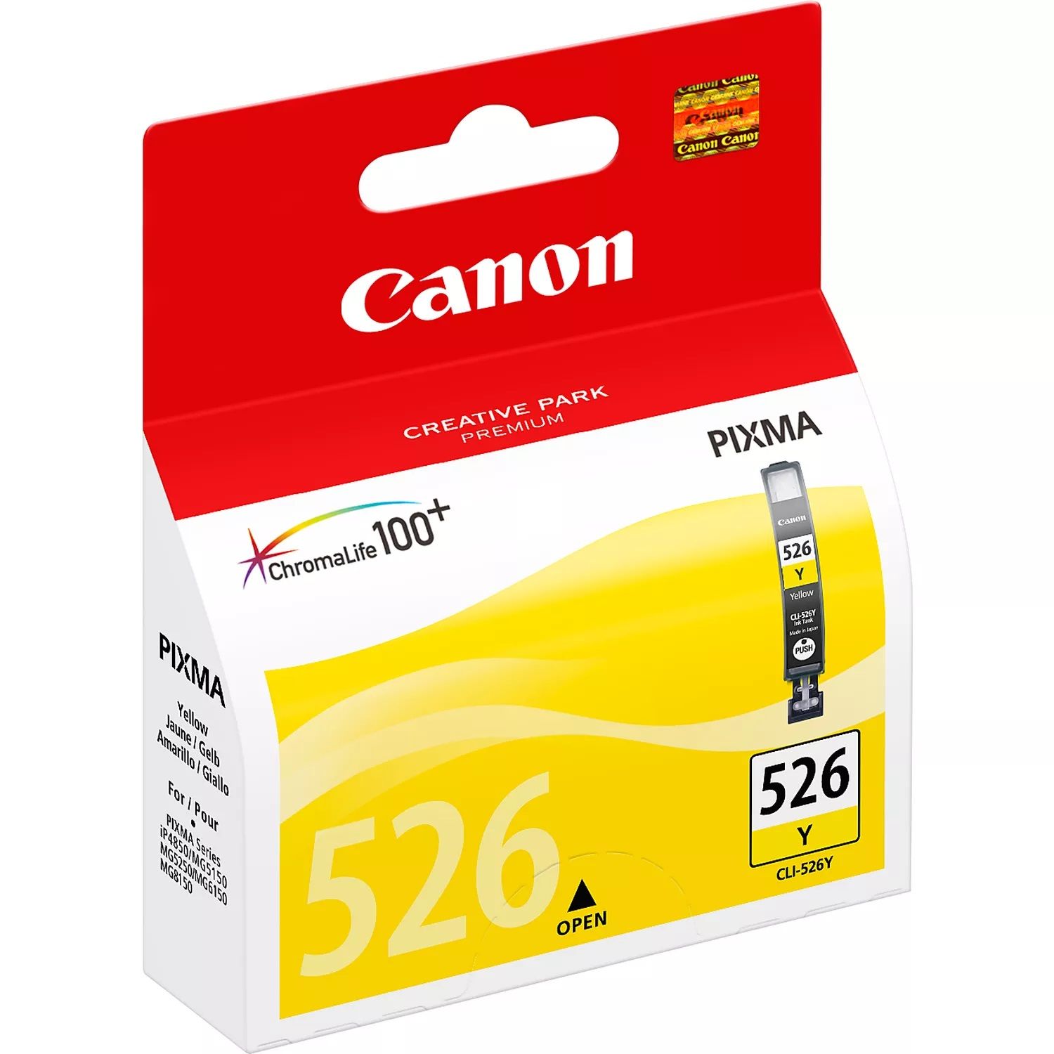 Canon CLI-526Y Yellow Ink Cartridge - (4543B001)