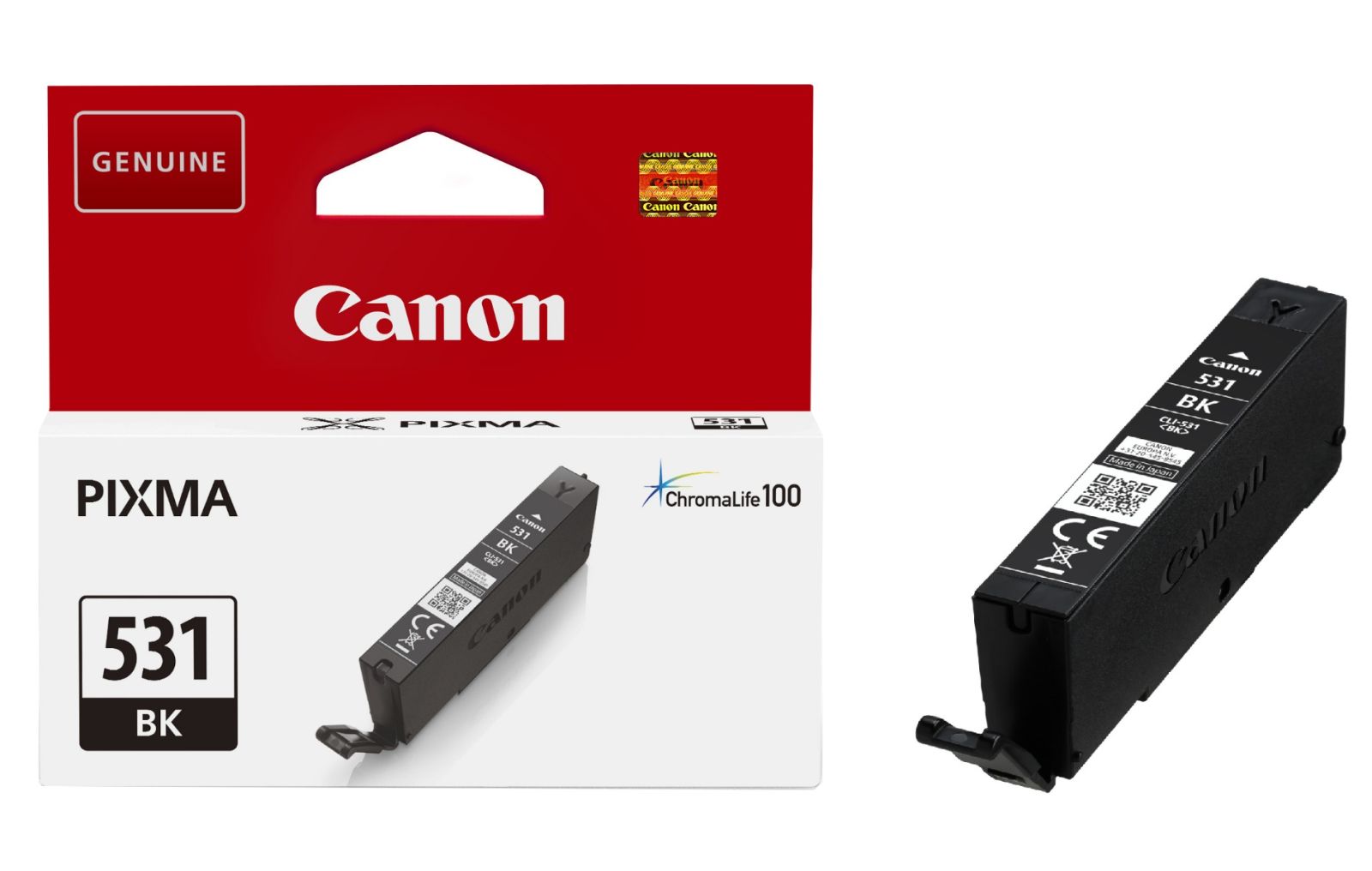 Canon CLI-531BK Black Ink Cartridge - (6118C001)