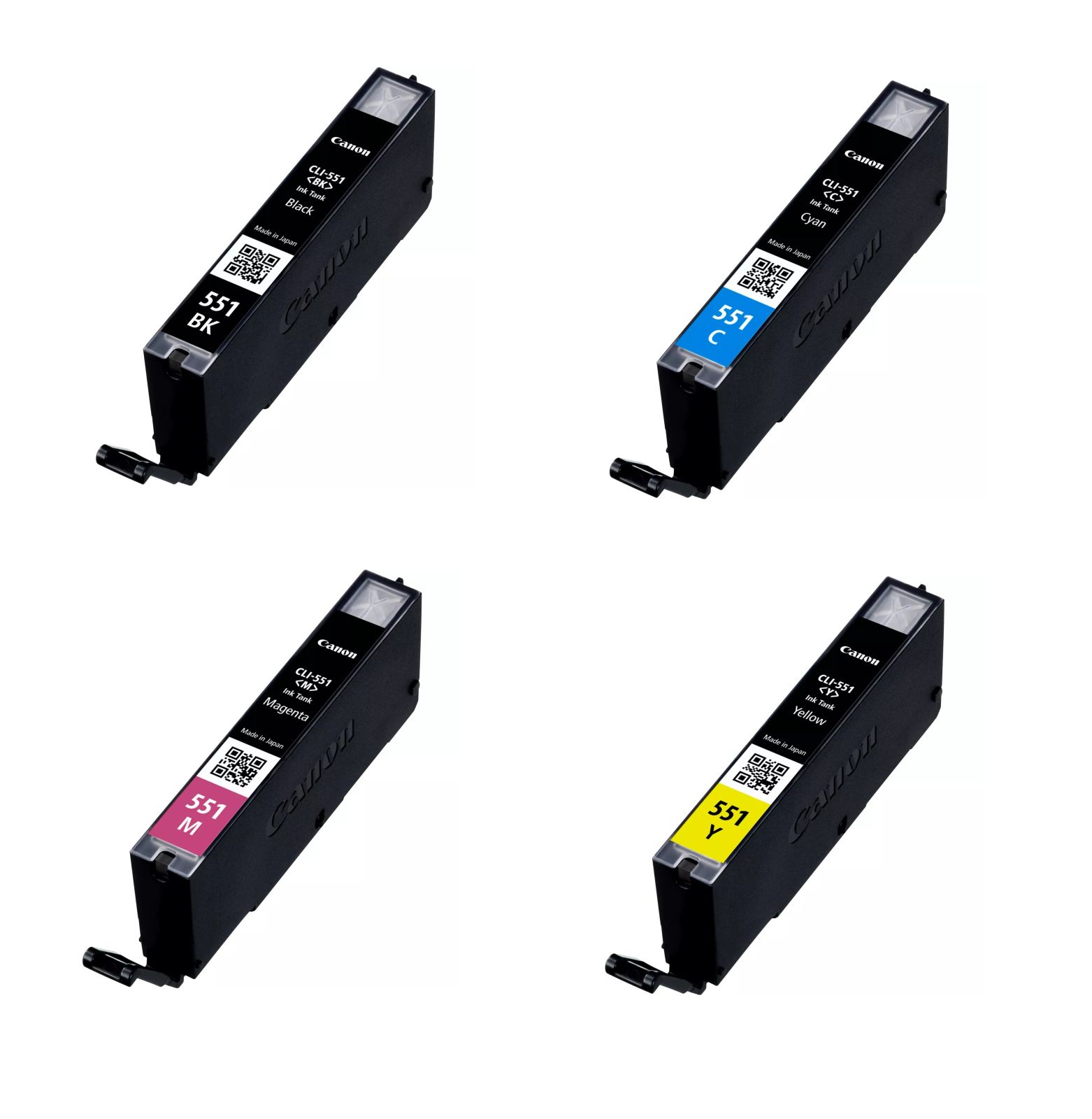 Canon CLI-551XL High Capacity 4 Colour Ink Cartridge Multipack