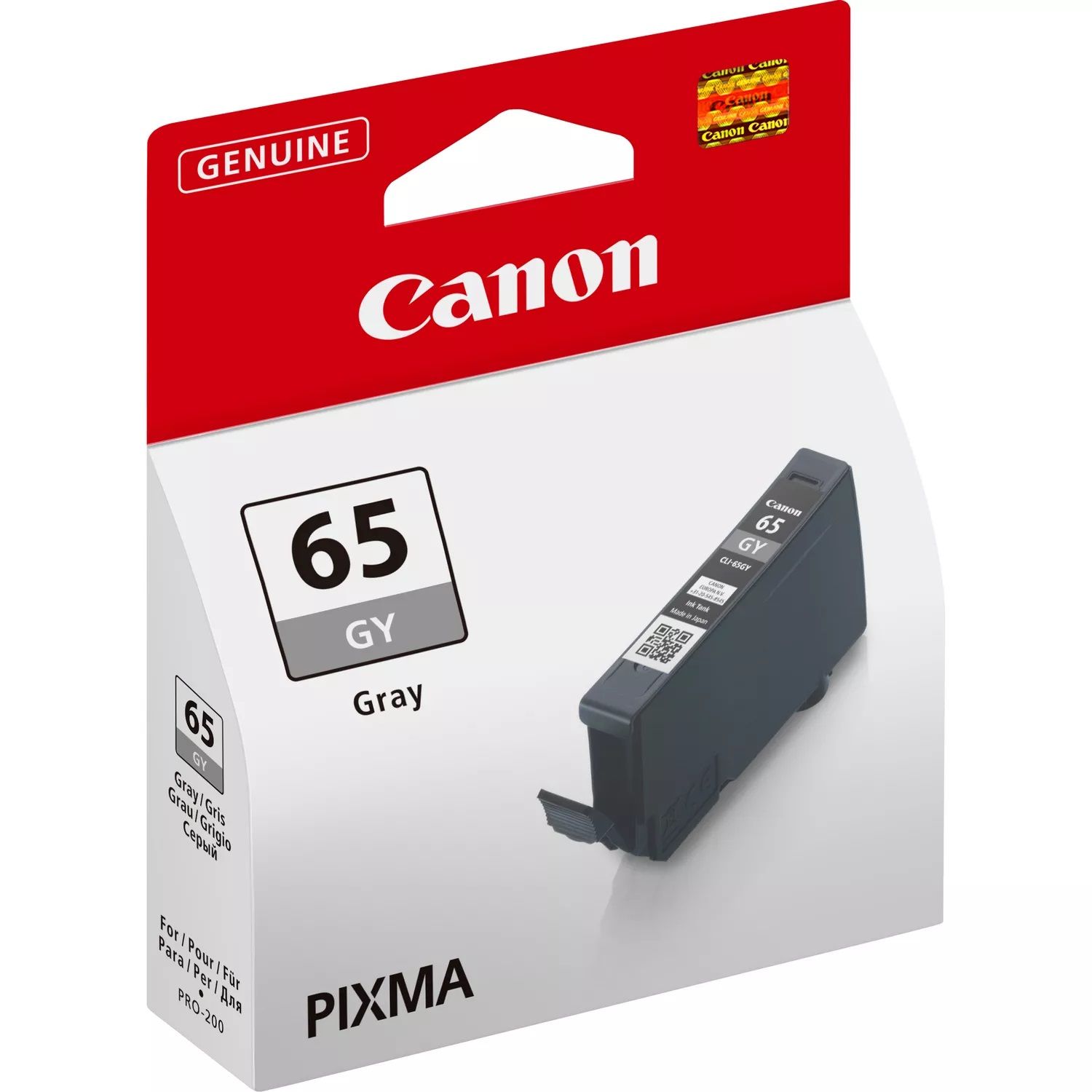 Canon CLI-65GY Grey Ink Cartridge - (4219C001)