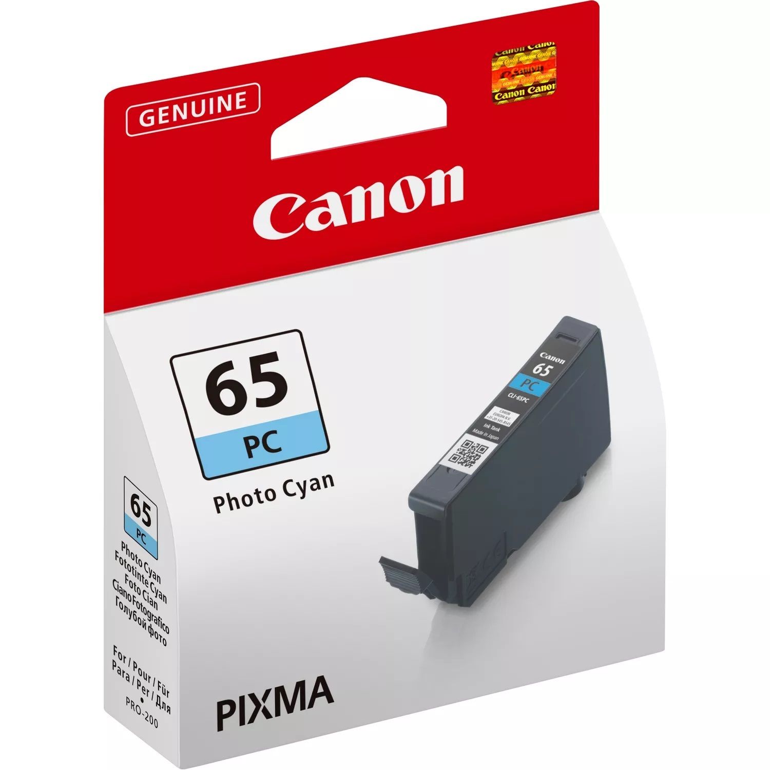 Canon CLI-65PC Photo Cyan Ink Cartridge - (4220C001)