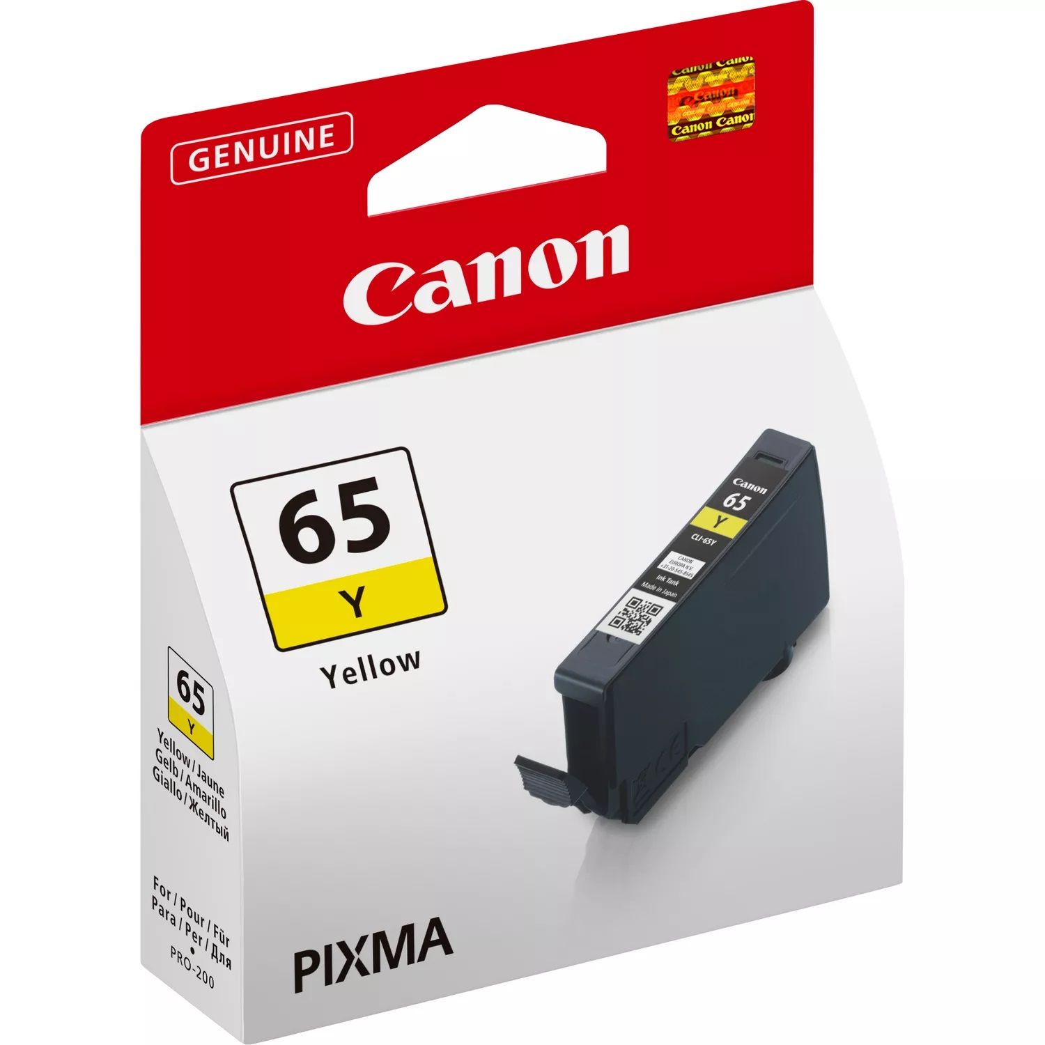 Canon CLI-65Y Yellow Ink Cartridge - (4218C001)