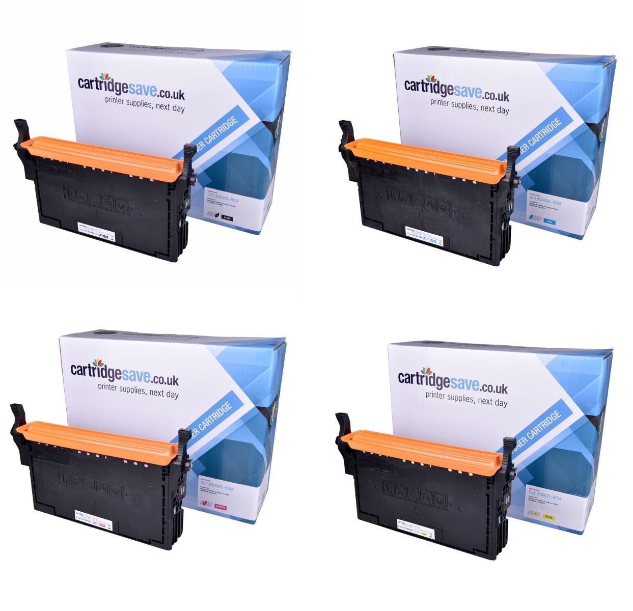 Compatible Samsung 5082L High Capacity 4 Colour Toner Cartridge Multipack