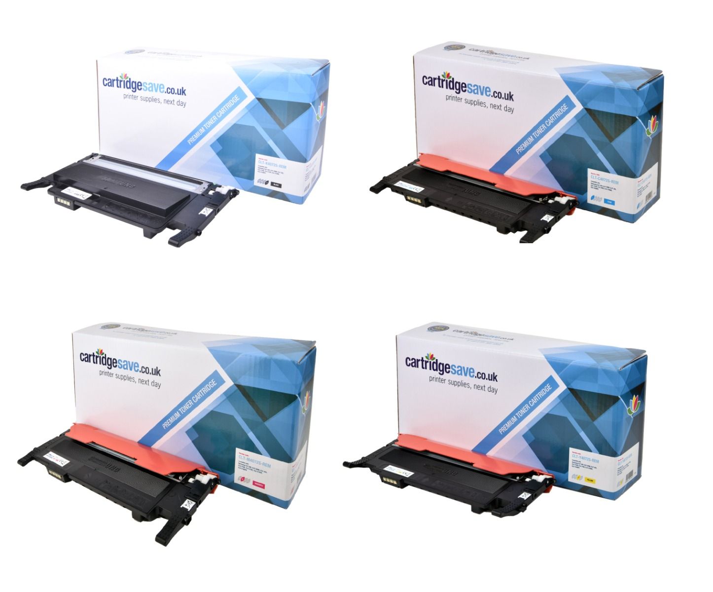 Compatible Samsung P4072C 4 Colour Toner Cartridge Multipack