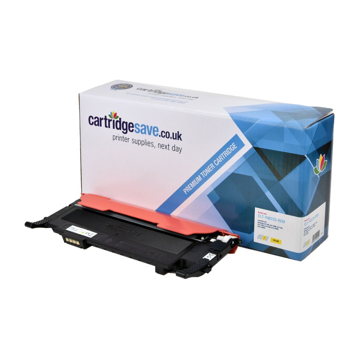 Compatible Samsung Y4072 Yellow Toner Cartridge - (CLT-Y4072S/ELS)