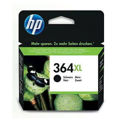 HP 364XL High Capacity Black Ink Cartridge - (CN684EE)