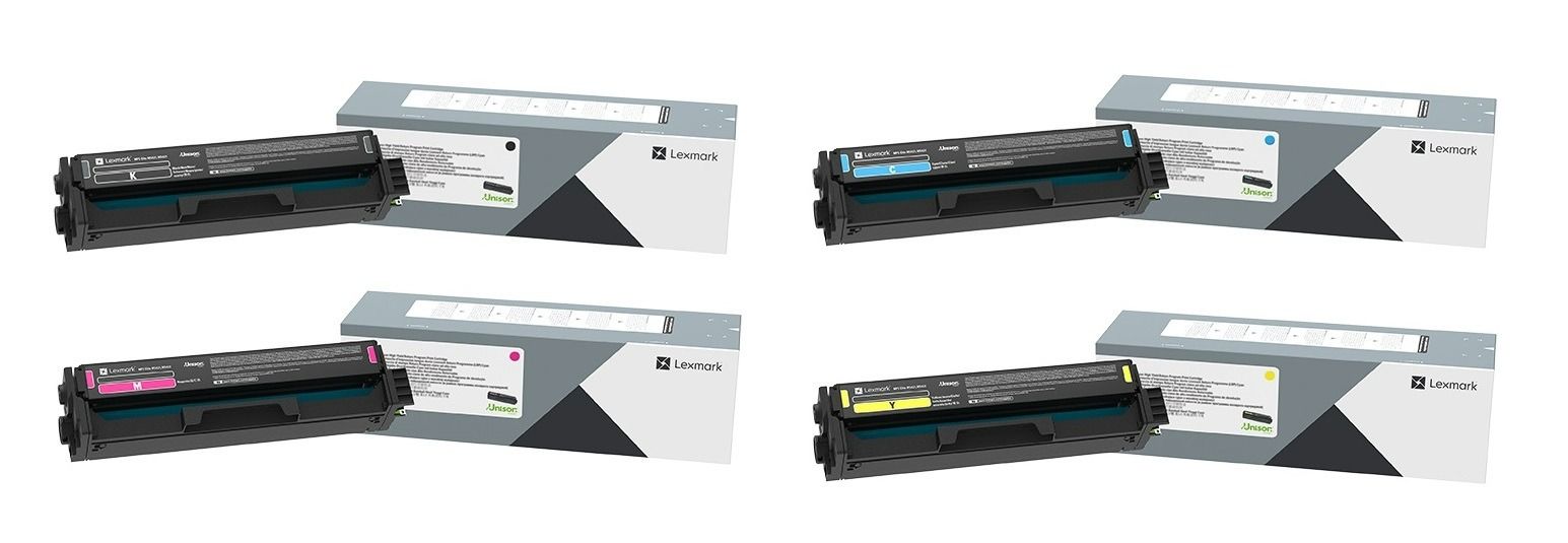 Lexmark 20N0H High Capacity 4 Colour Toner Cartridge Multipack