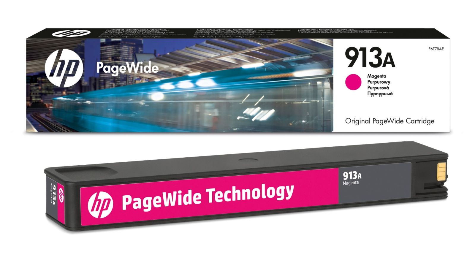 HP 913A Magenta Ink Cartridge - (F6T78AE)