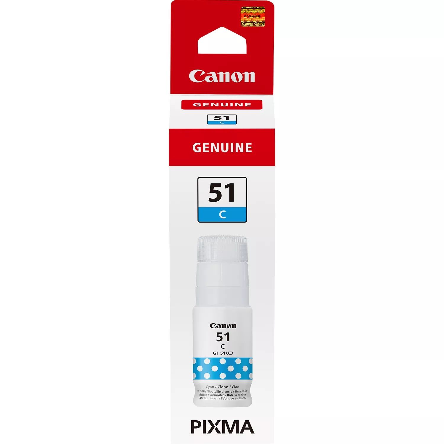 Canon GI-51C Cyan Ink Bottle - (4546C001)