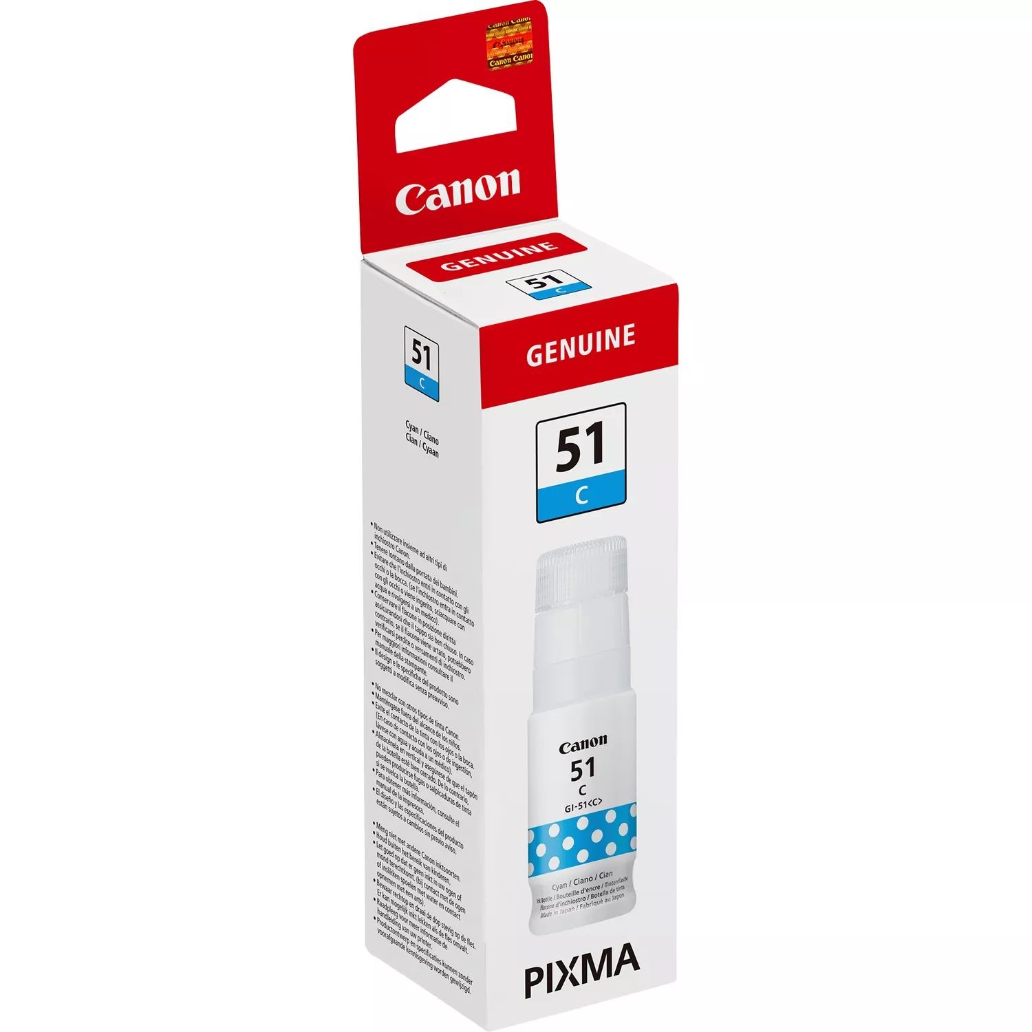 Canon GI-51C Cyan Ink Bottle - (4546C001)