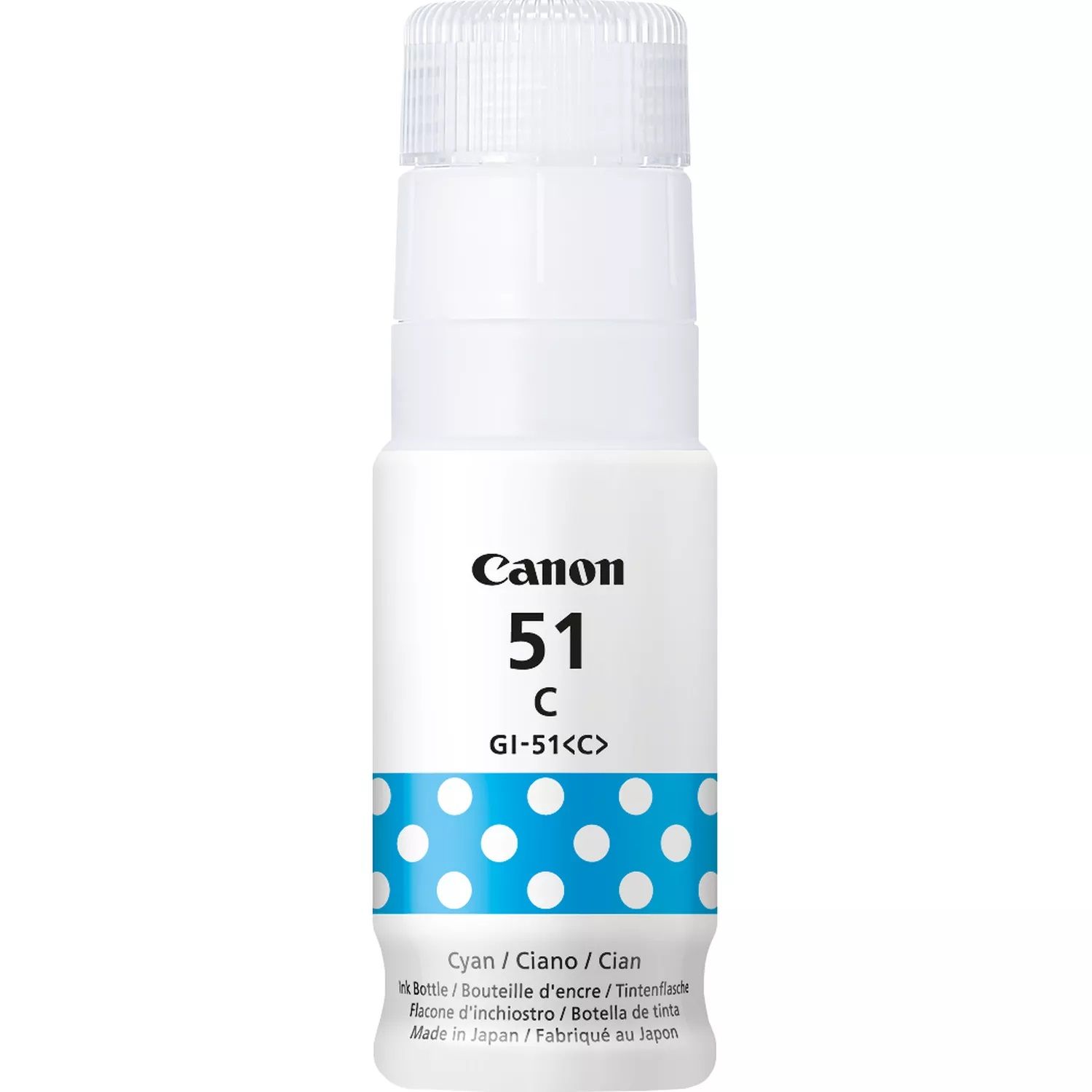 Canon GI-51C Cyan Ink Bottle - (4546C001)