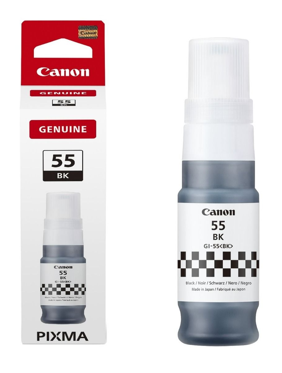 Canon GI-55BK Black Ink Bottle - (6292C001)