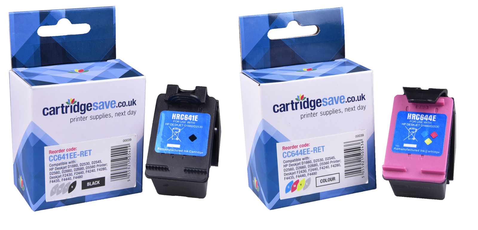 Compatible HP 300XL High Capacity Black & Tri-Colour Ink Cartridge Multipack