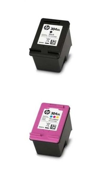 HP 304XL High Capacity Black & Tri-Colour Ink Cartridge Multipack