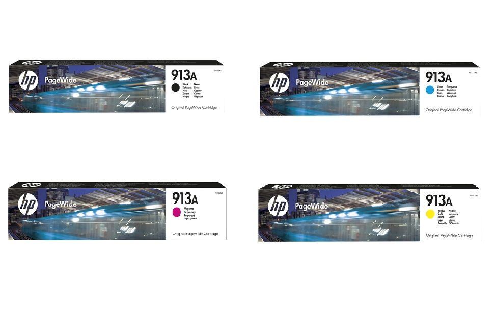 HP 913A 4 Colour Ink Cartridge Multipack