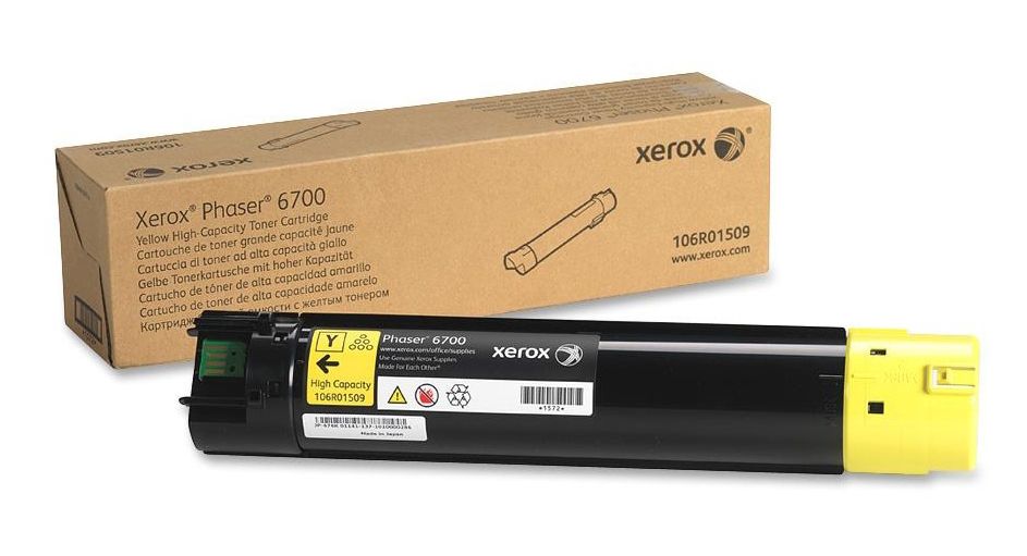 Xerox 106R01509 High Capacity Yellow Toner Cartridge