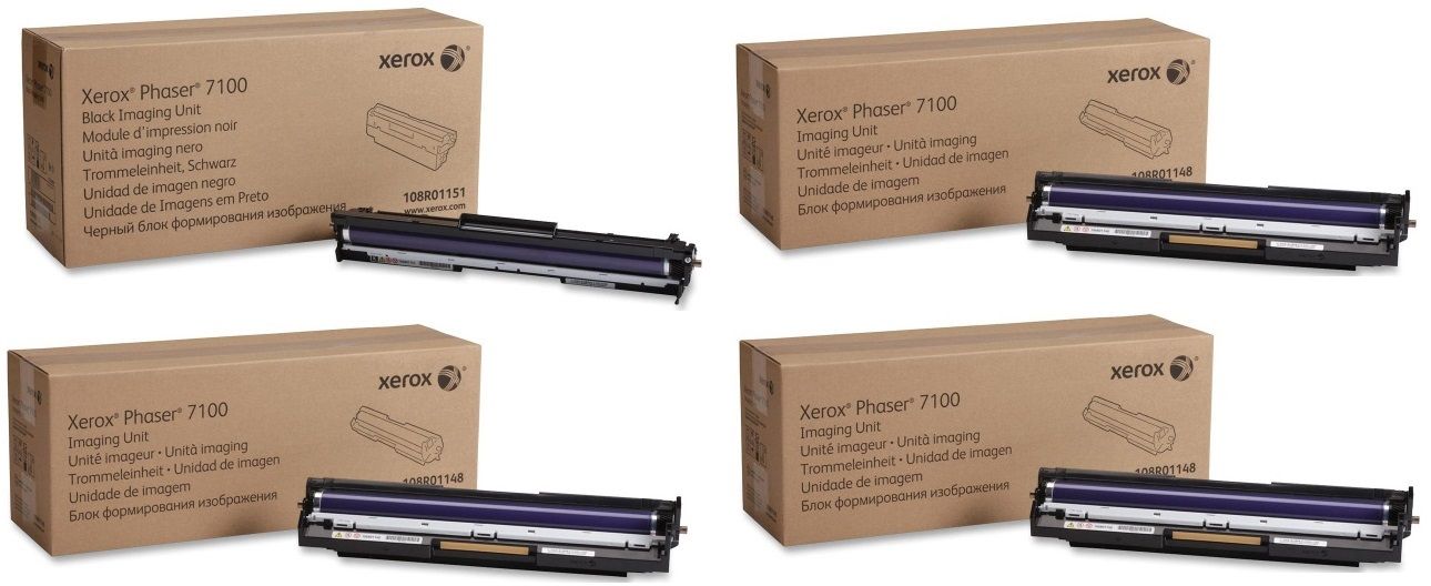 Xerox 108R011 4-Colour Image Drum Multipack - (108R01148 & 108R01151)