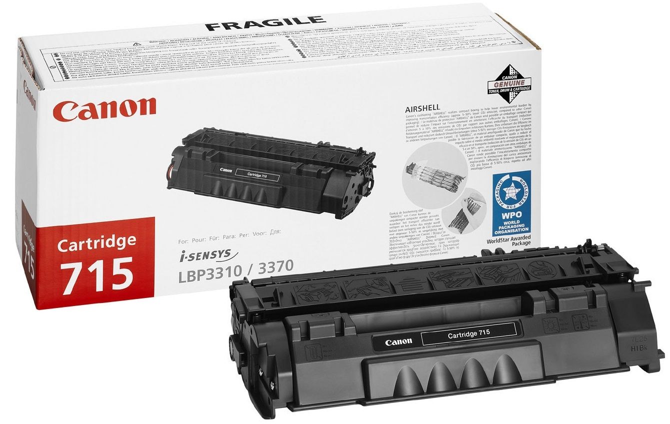 Canon 715 Black Toner Cartridge - (1975B002AA)