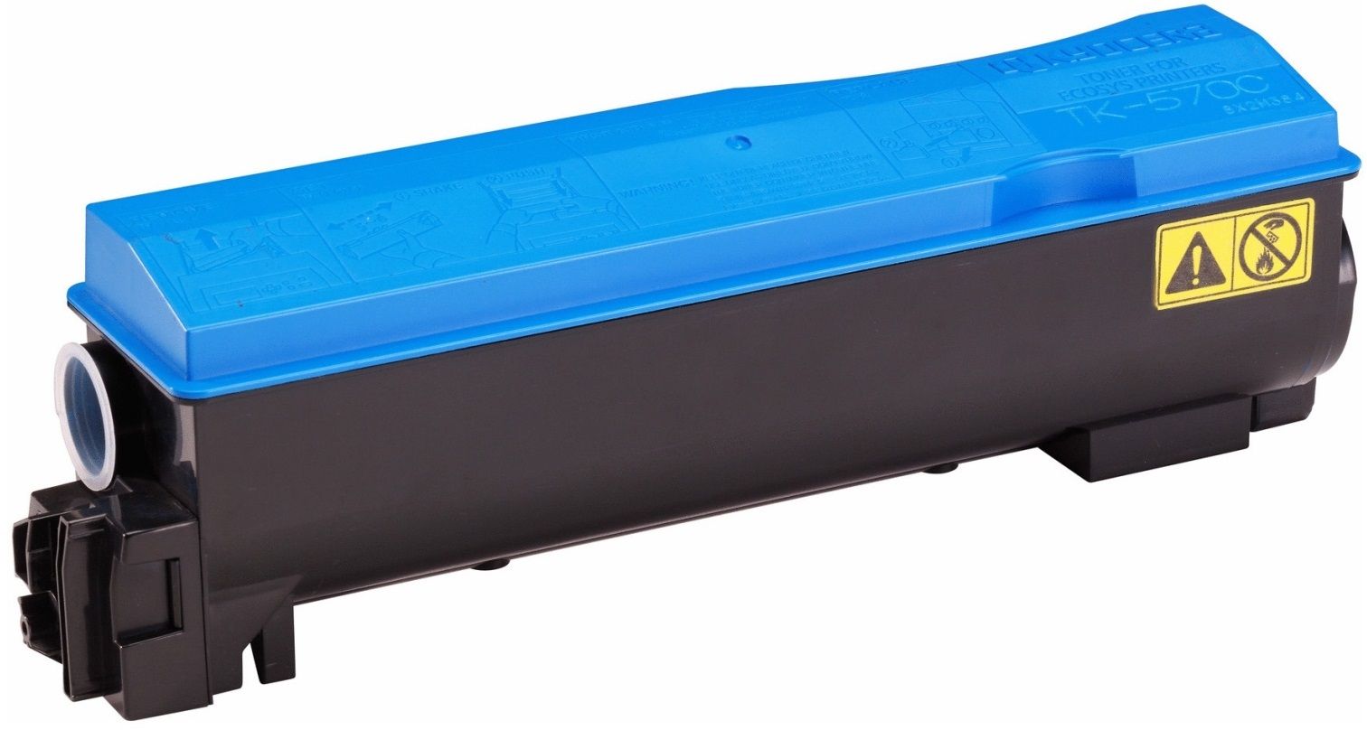 Kyocera TK-570C Cyan Toner Cartridge - (1T02HGCEU0)