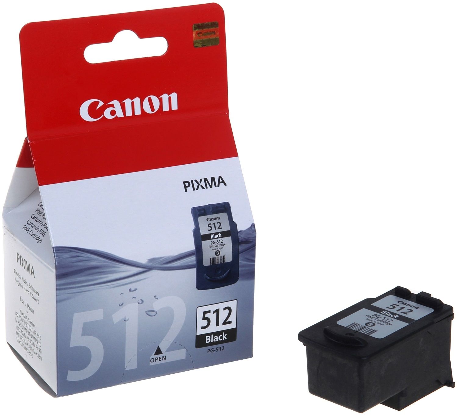 Canon PG-512 High Capacity Black Ink Cartridge - (2969B001AA)