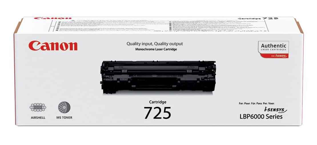 Canon 725 Black Toner Cartridge - (3484B002AA)