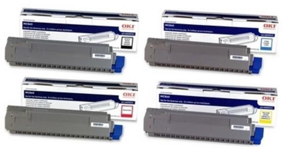 Oki 440592 4 Colour Toner Cartridge Multipack