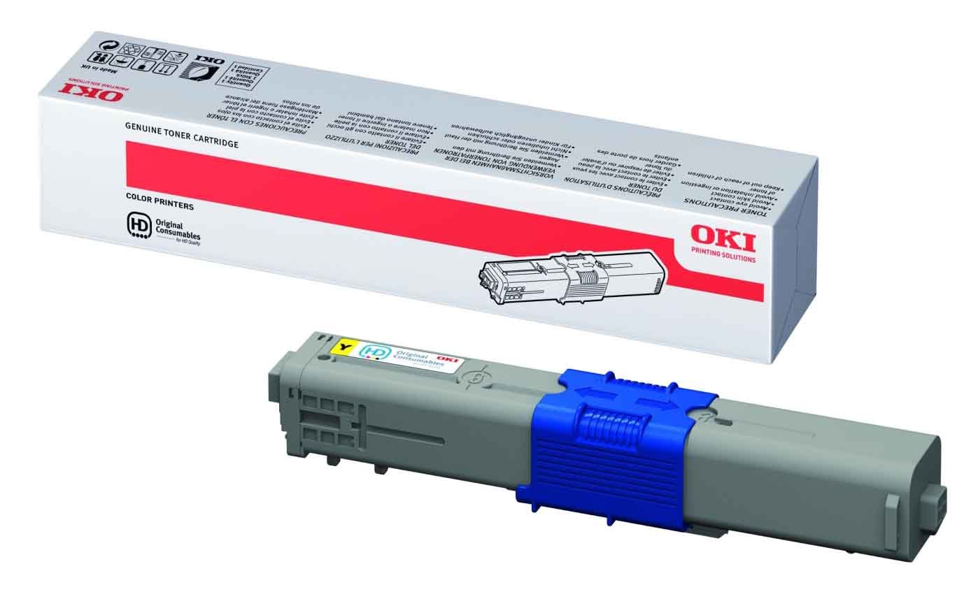 Oki 44469704 Yellow Toner Cartridge