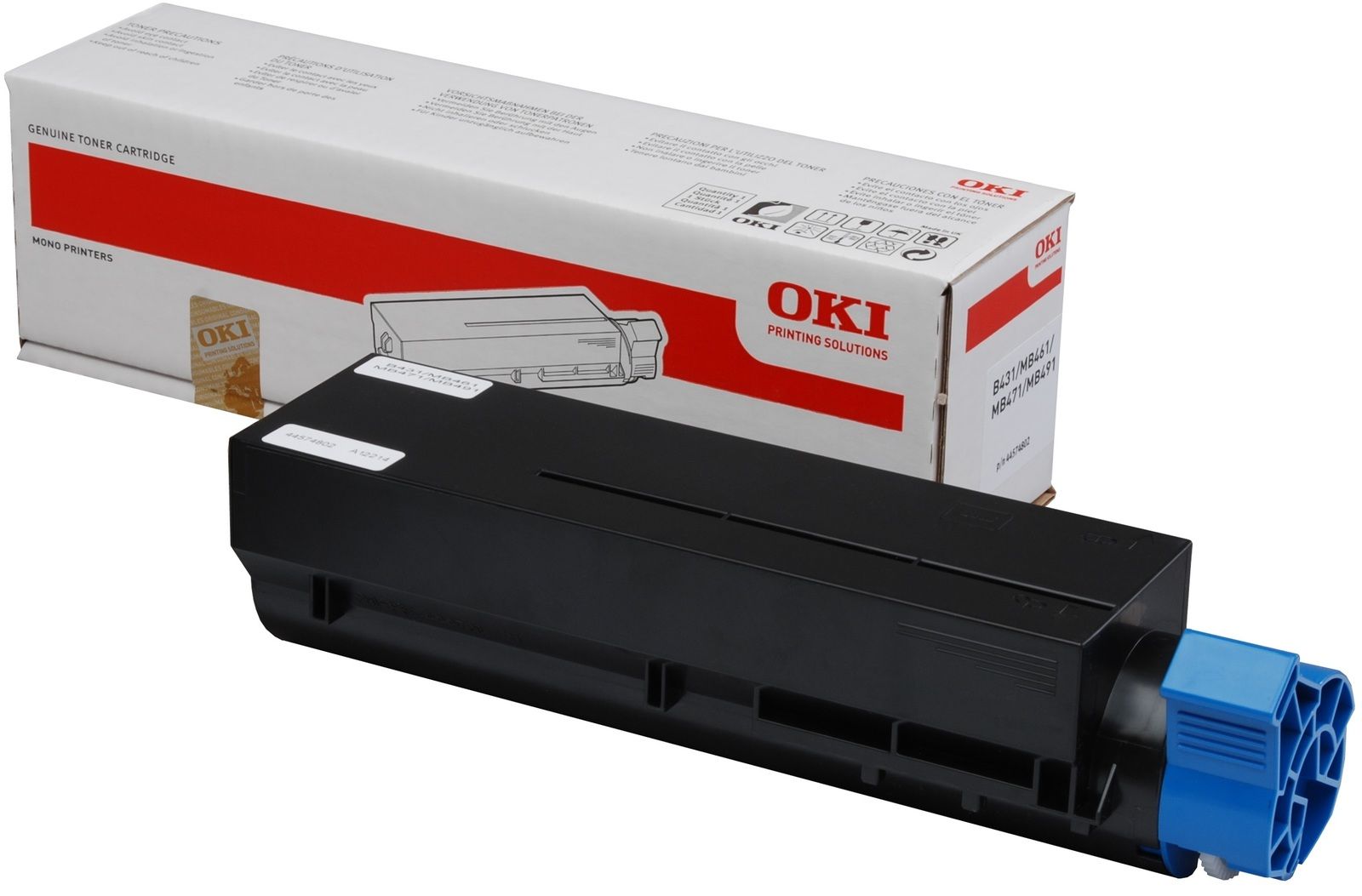 OKI 44574802 Black Toner Cartridge