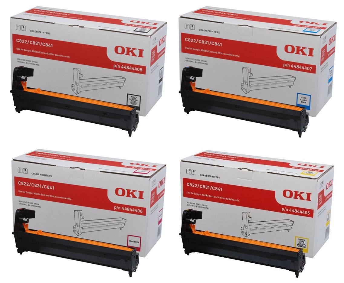 Oki 4484440 4 Colour Image Drum Multipack