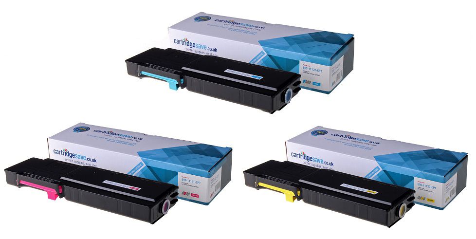 Compatible Dell 593-1112 3 Colour Extra High Capacity Toner Cartridge Multipack