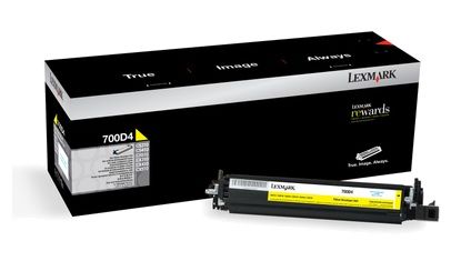 Lexmark 700D4 Yellow Developer Unit (70C0D40)