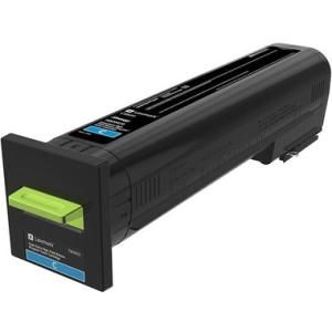 Lexmark 72K2XC0 High Capacity Cyan Return Program Toner Cartridge