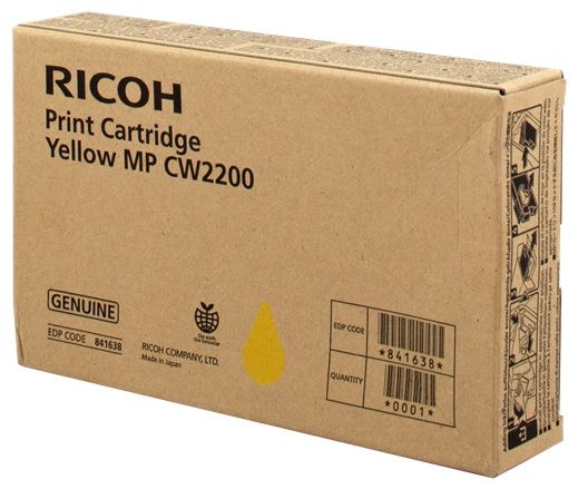 Ricoh 841638 Yellow Ink Cartridge 