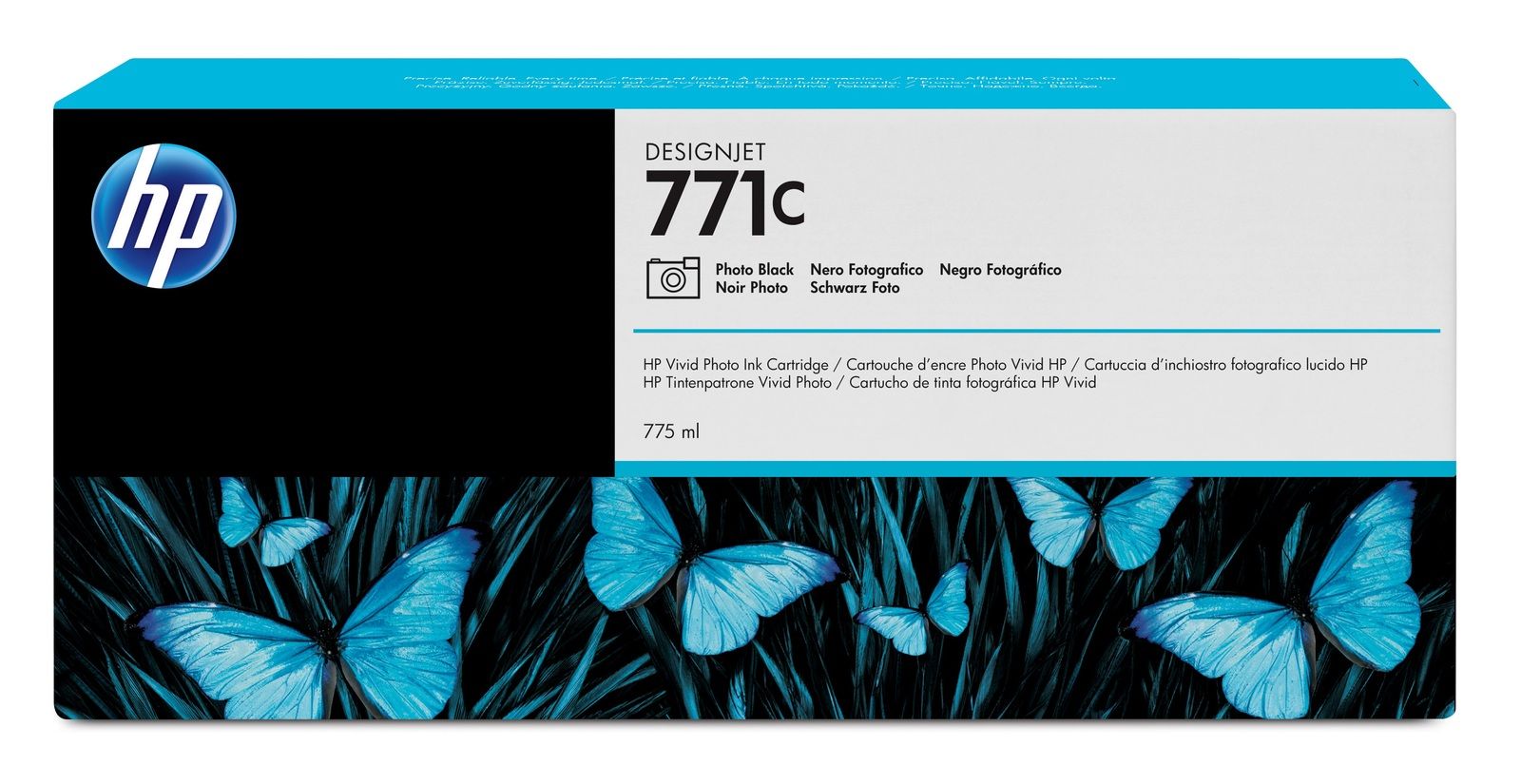 HP 771C Photo Black Ink Cartridge - (B6Y13A)