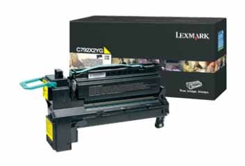 Lexmark C792X1YG Extra High Capacity Yellow Return Program Toner Cartridge