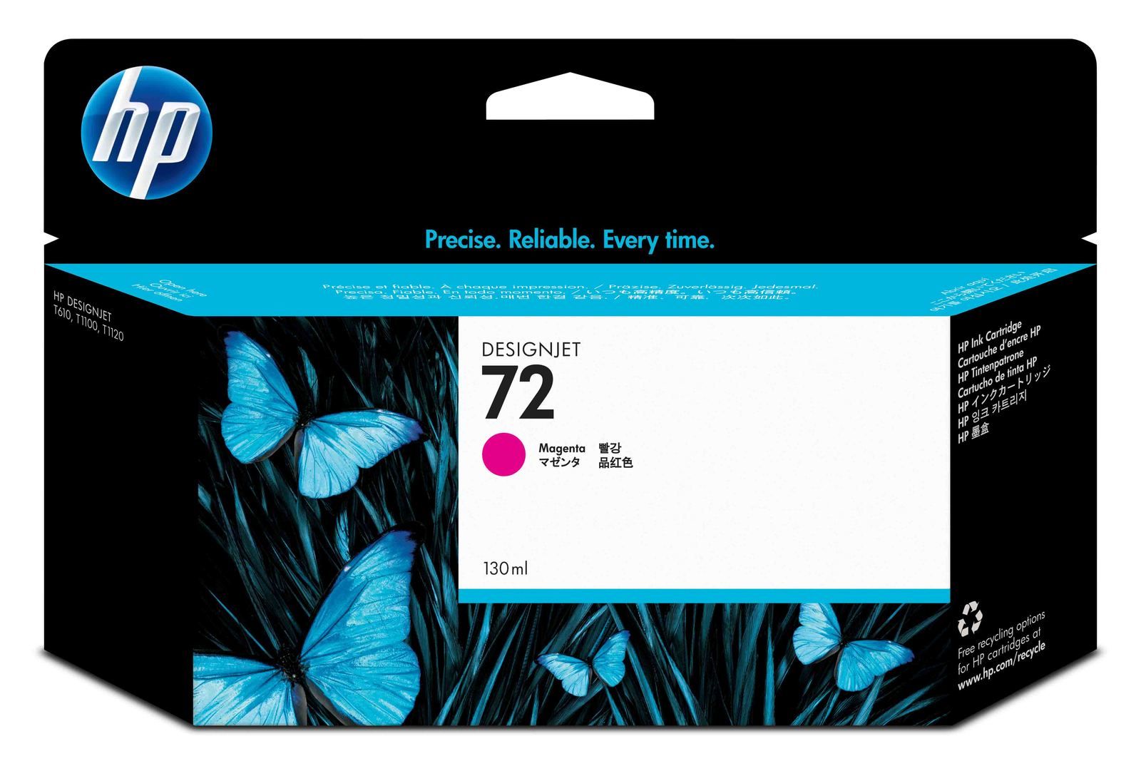 HP 72 High Capacity Magenta Ink Cartridge - (Vivera C9372A)