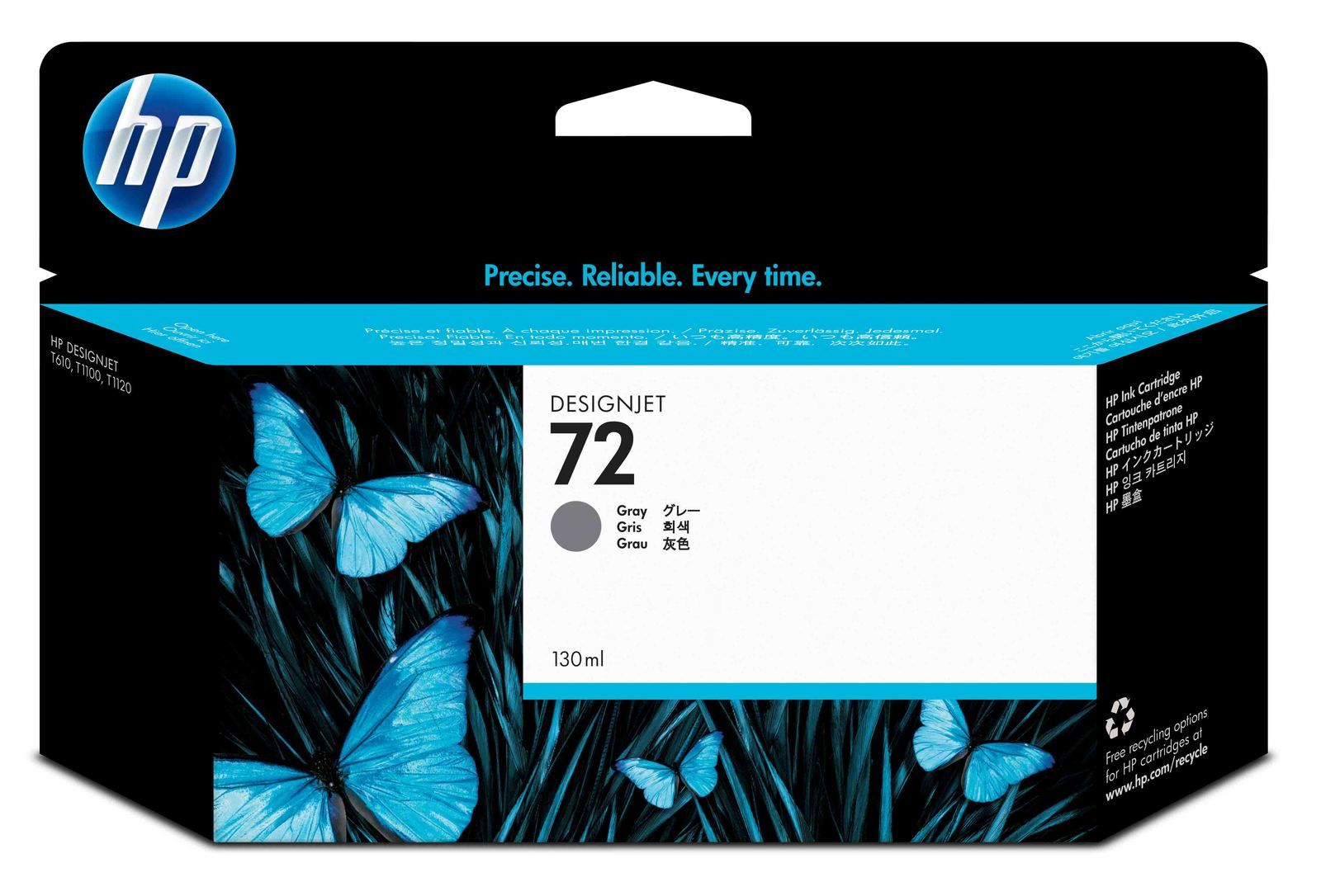 HP 72 High Capacity Grey Ink Cartridge - (Vivera C9374A)